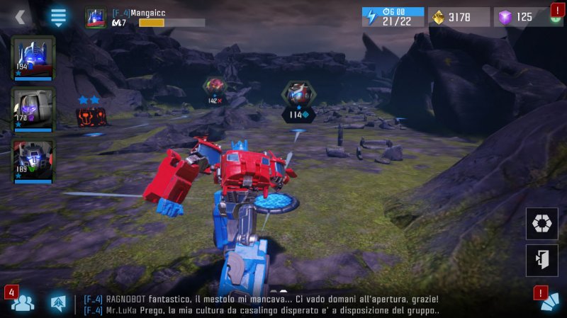 Transformers: Combattenti