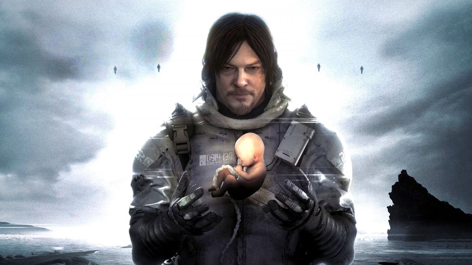 Norman Reedus in un artwork di Death Stranding