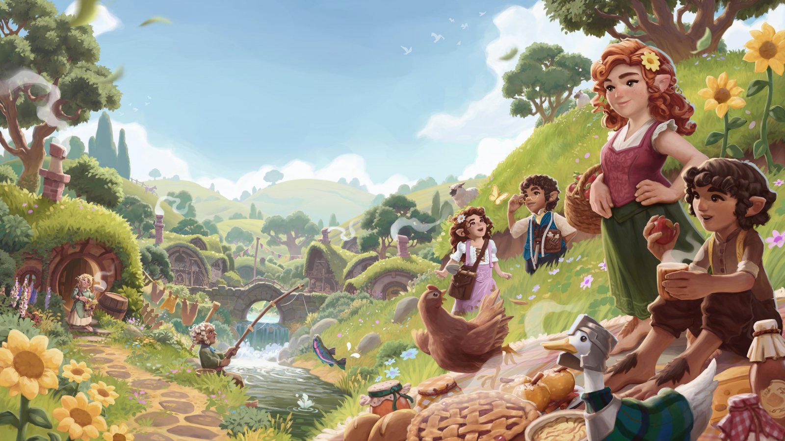 Gli Hobbit di Tales of the Shire