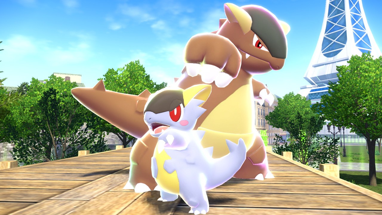 Mega kangaskan in Leggende Pokémon Z-A